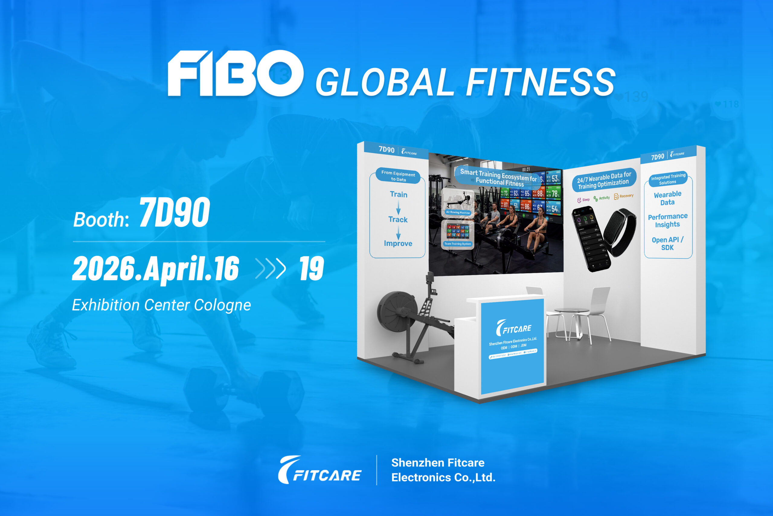Fitcare FIBO Invitation